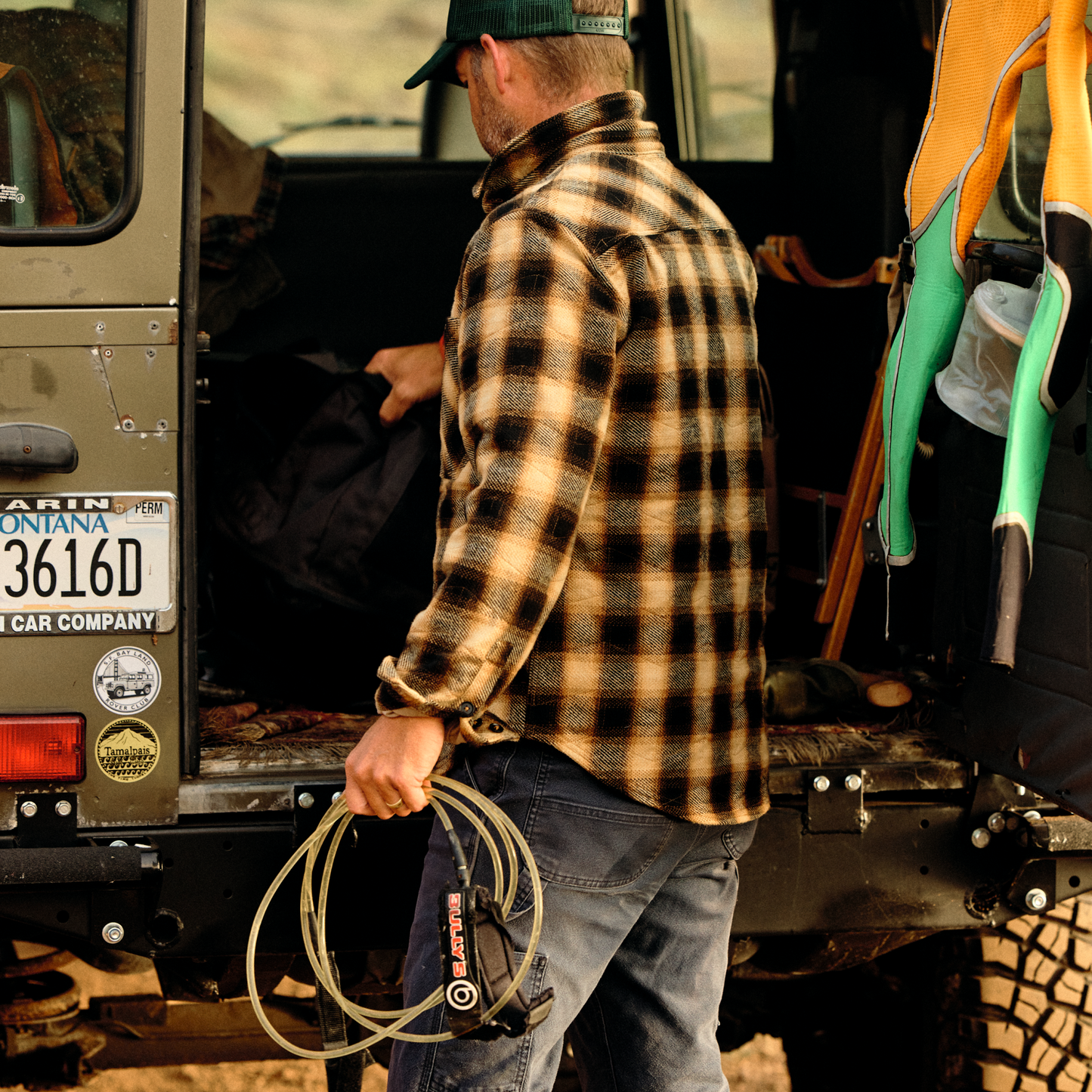 HIKARI QUILTED FLANNEL